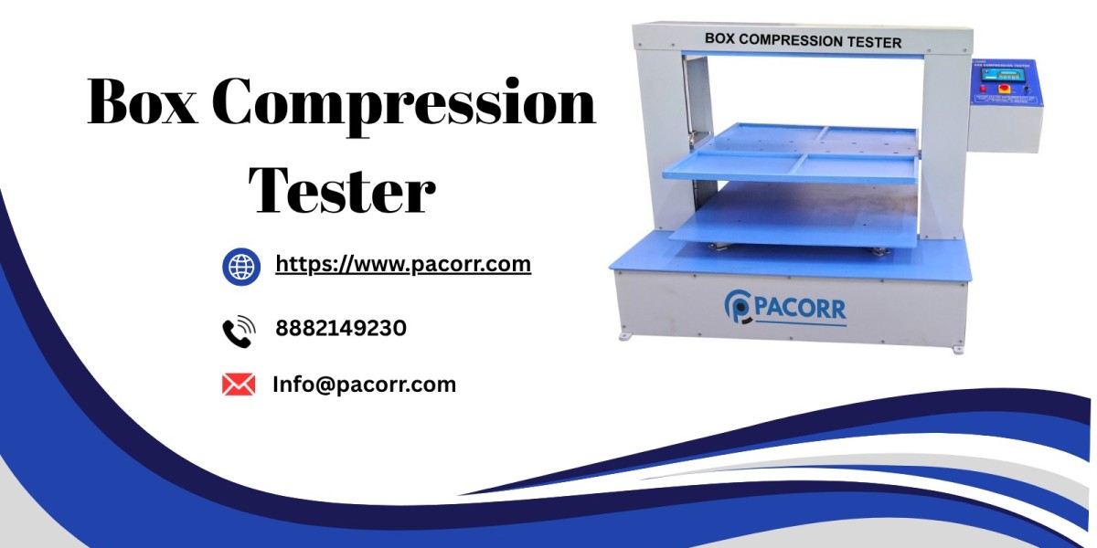 Box Compression Tester – Accurate Packaging Strength Testing