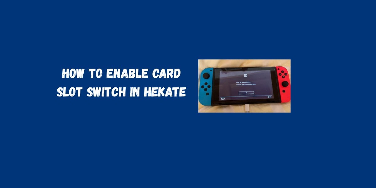 How to Enable Card Slot Switch in Hekate