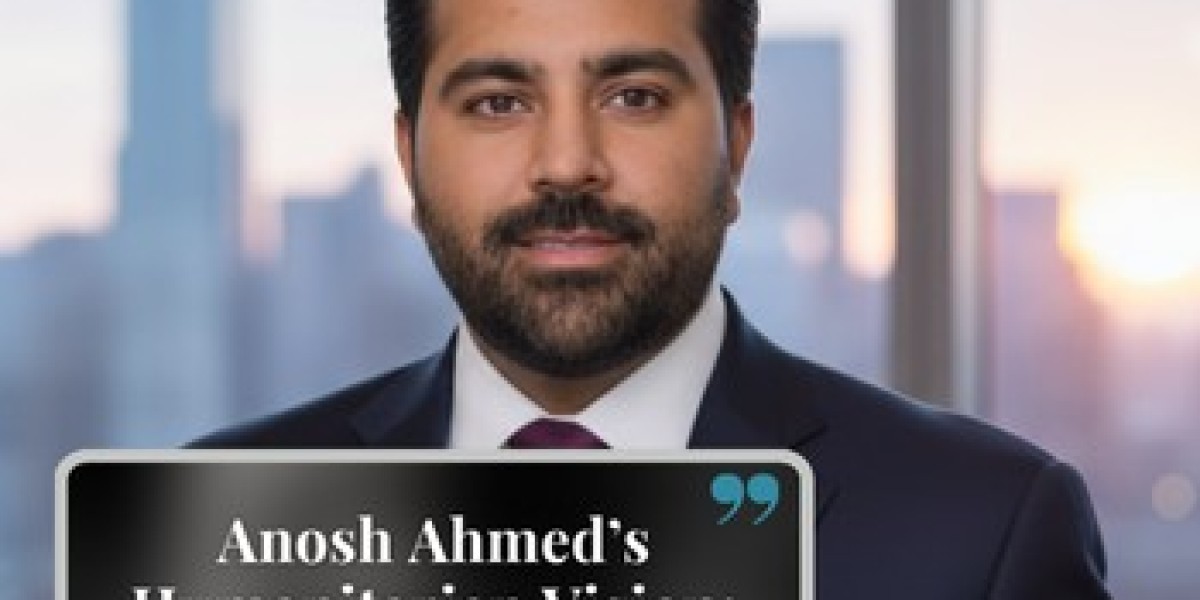 Anosh Ahmed’s Humanitarian Vision: Building Change from the Ground Up