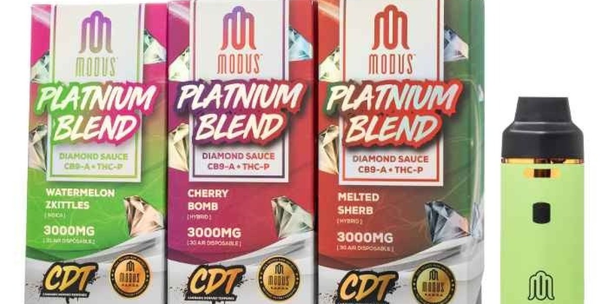 Buy Modus Platinum Blend Diamond Sauce Disposable 3000mg