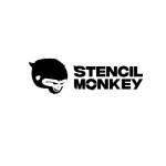 Stencil monkey profile picture
