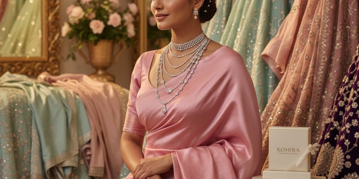 How to Style Lab Grown Diamond Necklaces with Sarees, Lehengas & Gowns