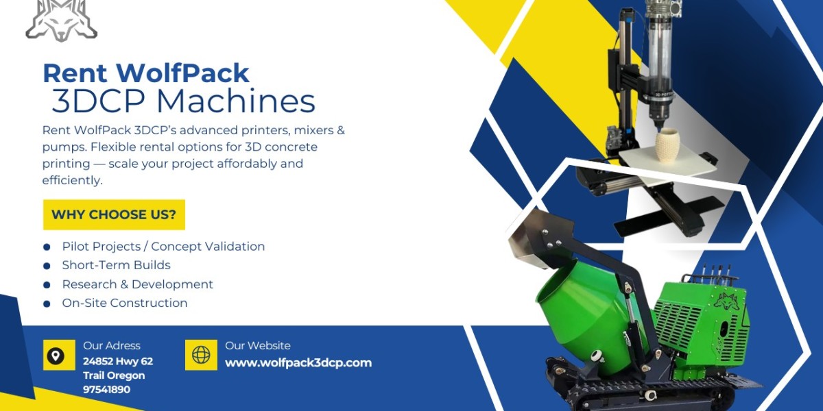 Unlocking Innovation — Why Renting WolfPack 3DCP Equipment Is the Smart Choice