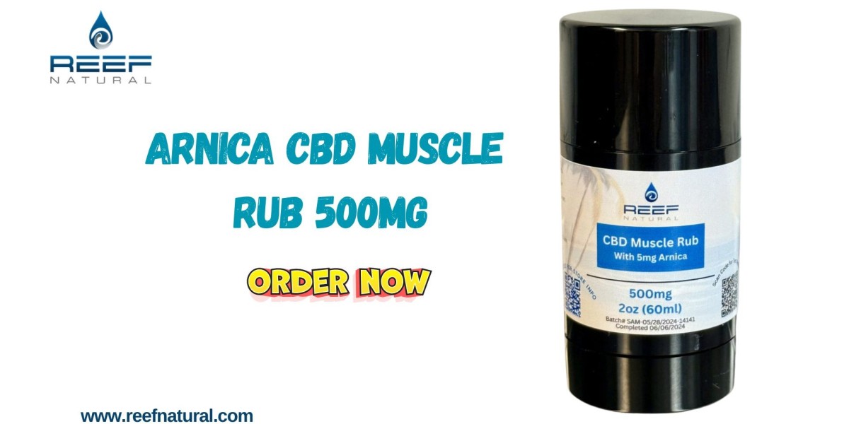 Arnica CBD Muscle Rub 500mg – Soothe Aches Naturally