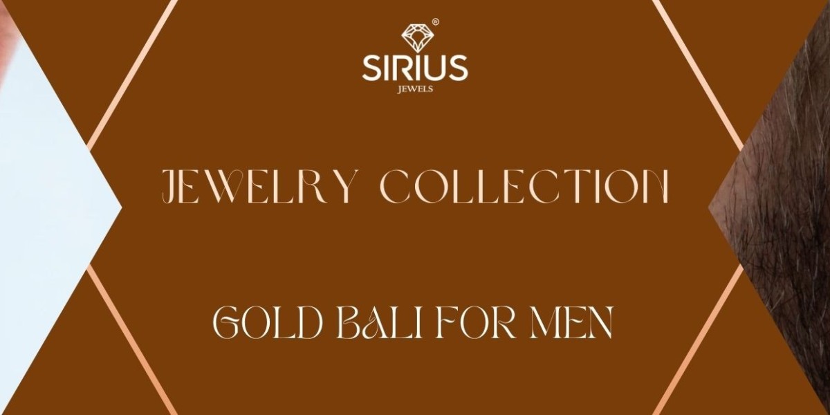 Stylish Gold Bali for Men with Modern Finish – SiriusJewels