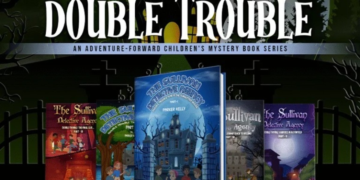 Meet The Sullivan Detective Agency: Double Trouble — An Adventure-Forward Children’s Mystery Book Series