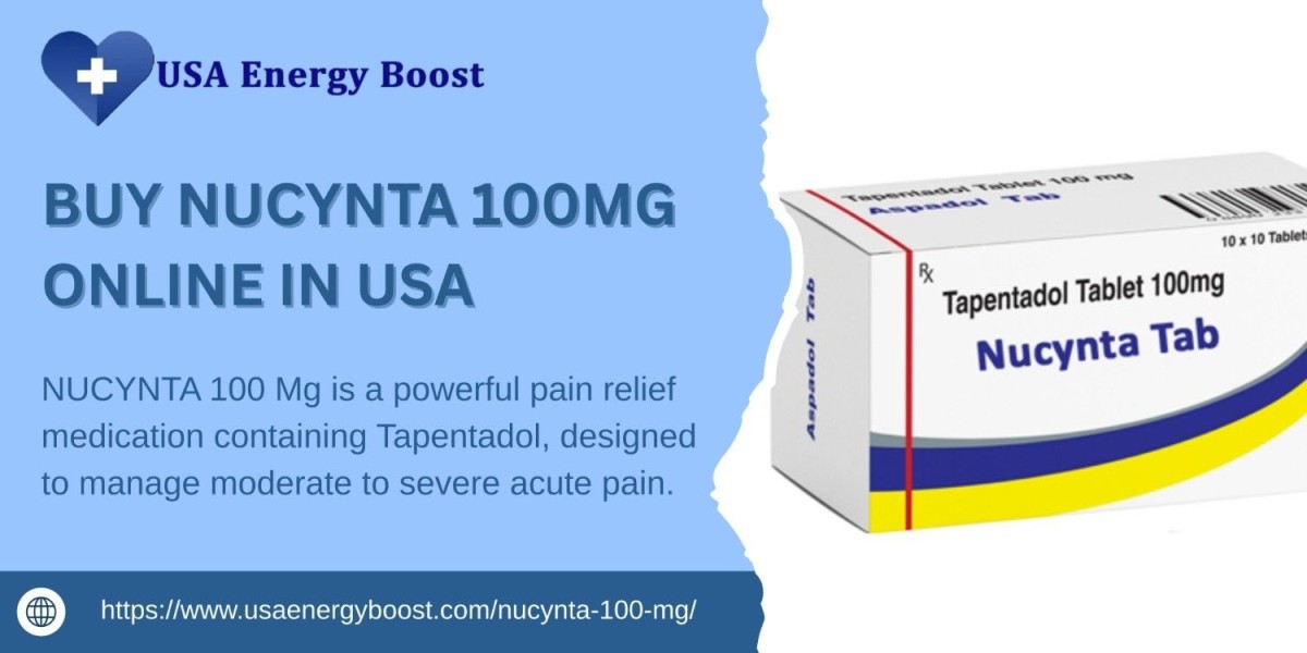 Buy Nucynta 100Mg Online in USA at Affordable Prices