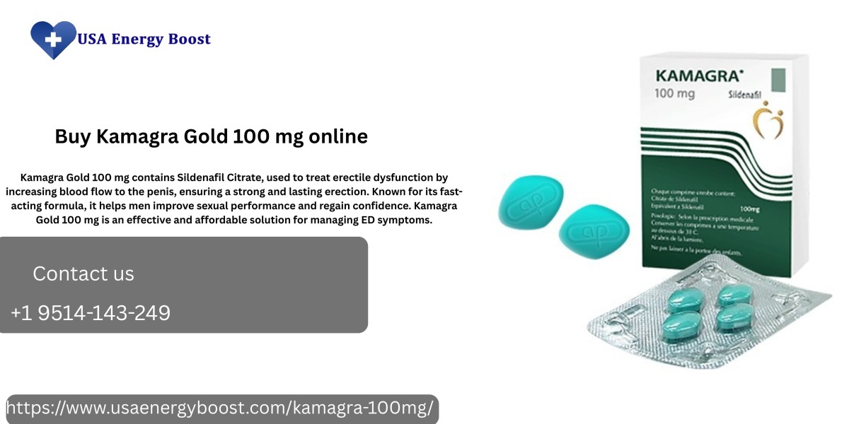 Buy Kamagra Gold 100 mg Online for Reliable Erectile Dysfunction Support