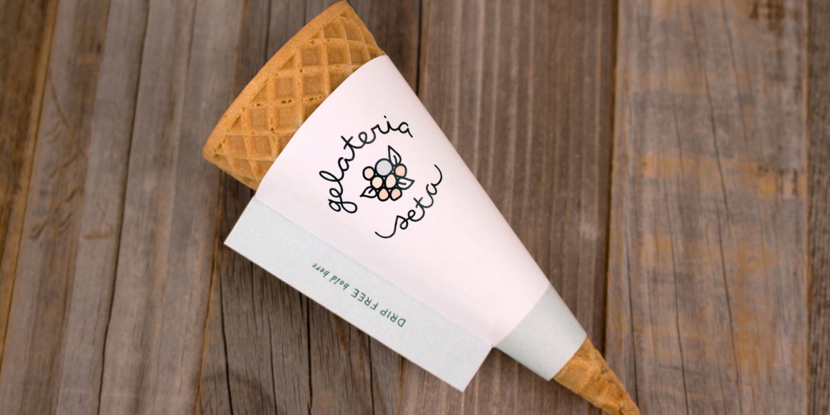Custom Cone Sleeve Packaging for Ice Cream Brands