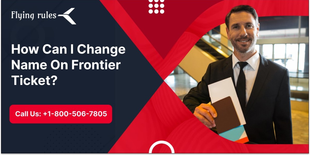 How Can I Change Name On Frontier Ticket?