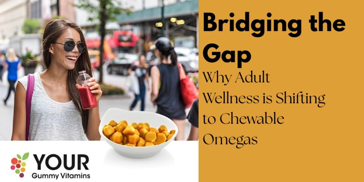 Bridging the Gap: Why Adult Wellness is Shifting to Chewable Omegas