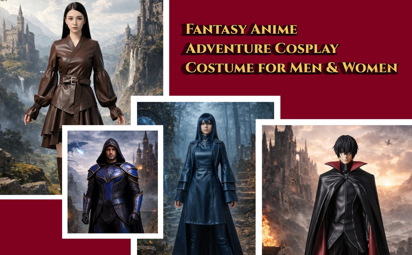 Fantasy Anime Adventure Cosplay Costume