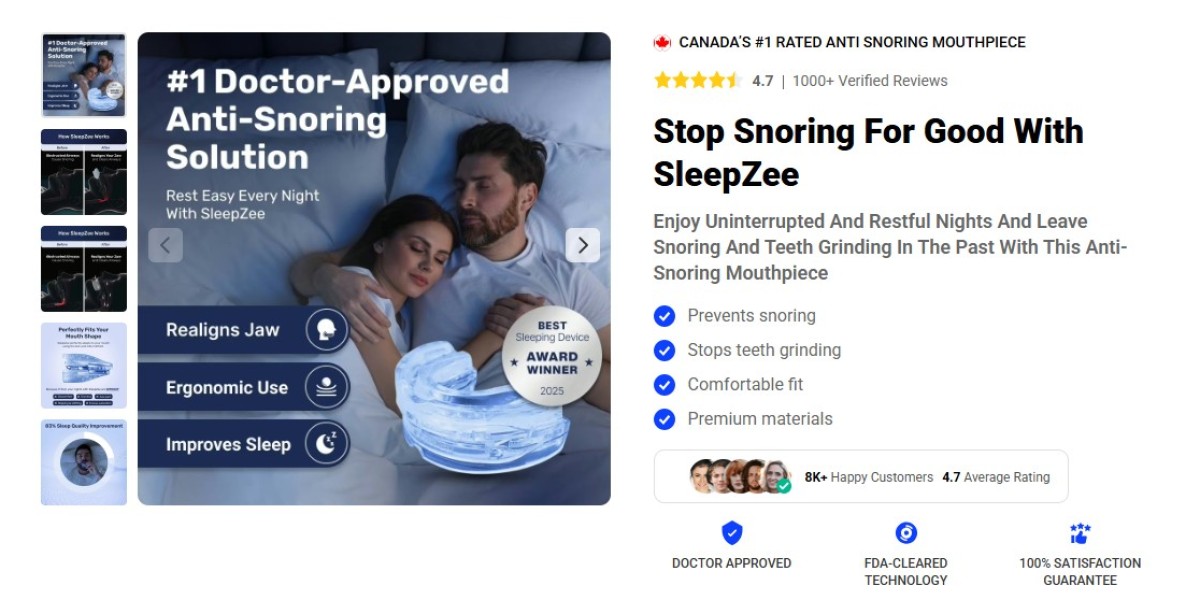 Sleepzee Anti Snoring Mouthpiece CA Reviews
