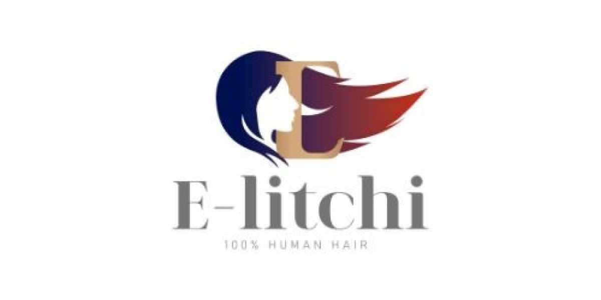 Natural-Looking Human Hair Topper with Bangs by E-litchi Hair