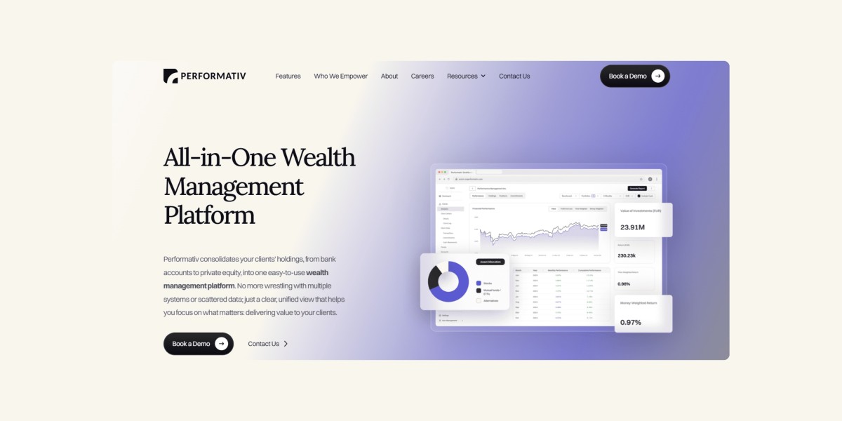 Deliver Exceptional Client Service with Performativ All-in-One Solution
