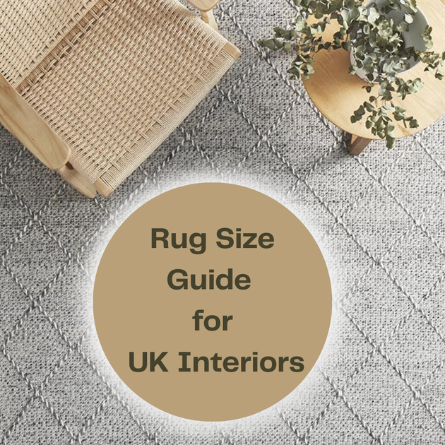 Rug Size Guide for UK Interiors: Simple Tips to Get Proportions Right  – Scandic Knots